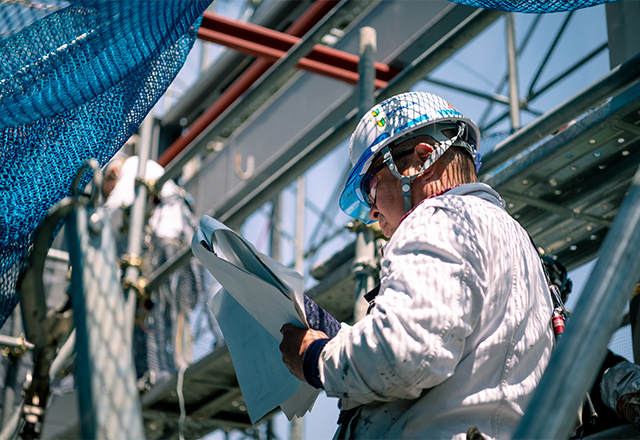 幅広い施工に対応できる技術力